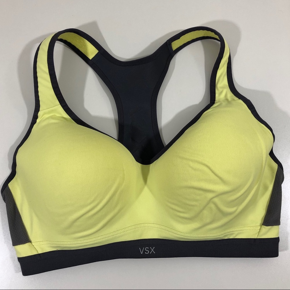 Victorias Secret VSX 36D Racerback Pad Sports Bra